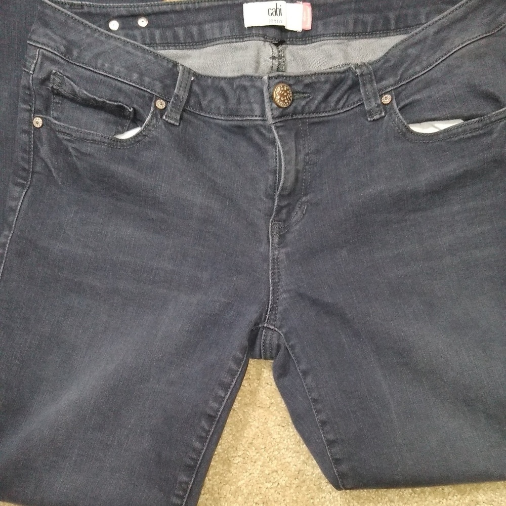 Cabi grayish black boyfriend jeans